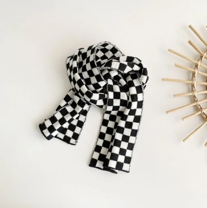 Miso - Korean Children Fashion - #todddlerfashion - Chess Muffler - 7