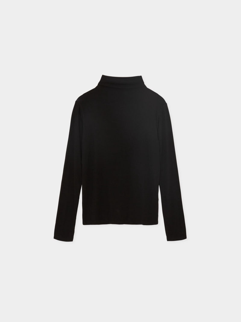 Moani - Korean Women Fashion - #momslook - Allure Half Turtleneck Tee - 2