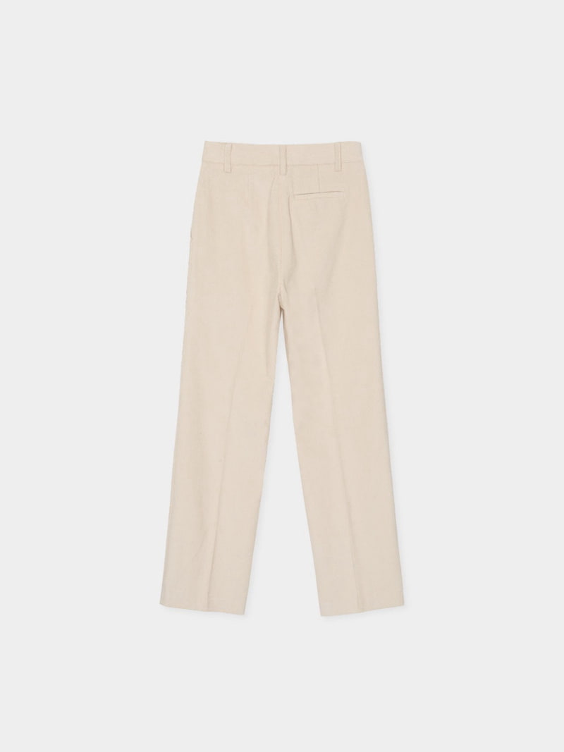 Moani - Korean Women Fashion - #momslook - Corduroy Semi Wide Pants - 7