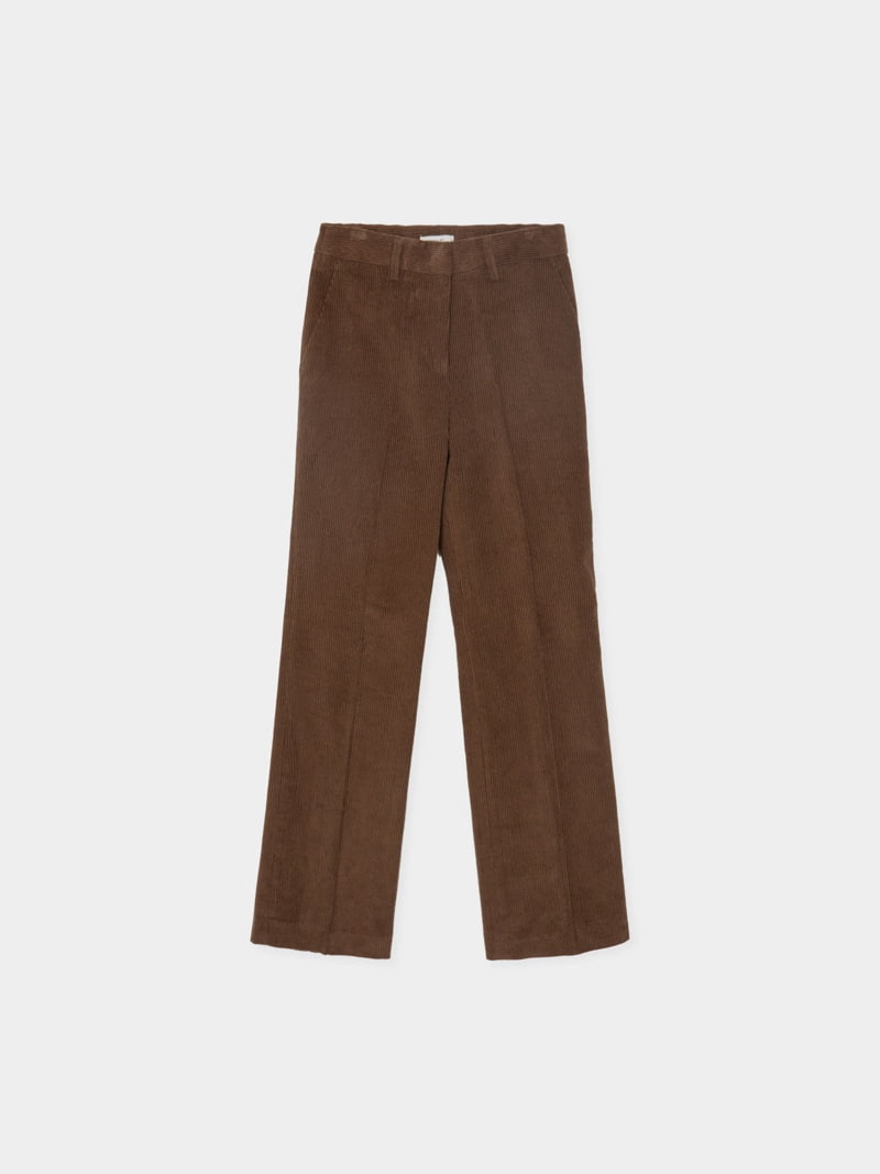 Moani - Korean Women Fashion - #thatsdarling - Corduroy Semi Wide Pants