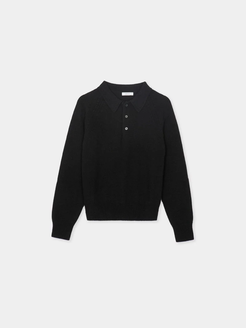 Moani - Korean Women Fashion - #thelittlethings - Keats Wool Collar Knit Top - 2