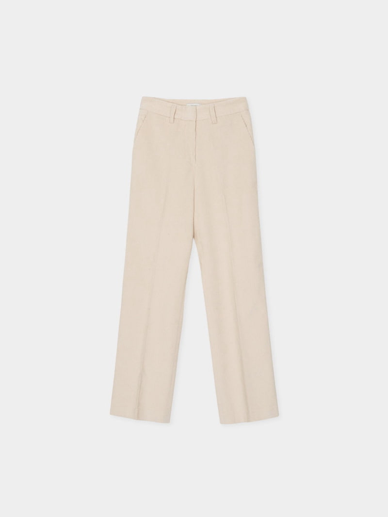 Moani - Korean Women Fashion - #thelittlethings - Corduroy Semi Wide Pants - 2