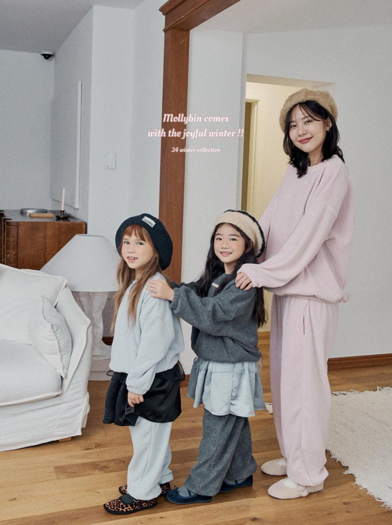 Mollybin - Korean Children Fashion - #Kfashion4kids - Terry Fleece Pants - 7