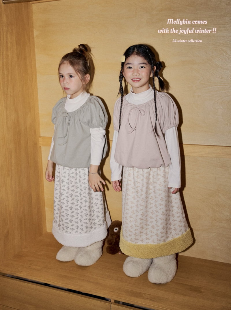 Mollybin - Korean Children Fashion - #discoveringself - Vanilla Shirring Top - 12