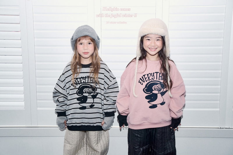 Mollybin - Korean Children Fashion - #discoveringself - Penguin Fleeced Sweatshirts - 2