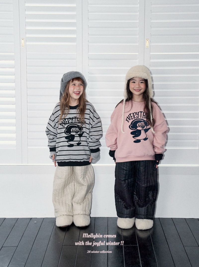 Mollybin - Korean Children Fashion - #fashionkids - Penguin Fleeced Sweatshirts - 4