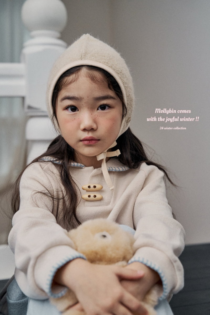 Mollybin - Korean Children Fashion - #magicofchildhood - Lumy Collar Knit Pullover - 6