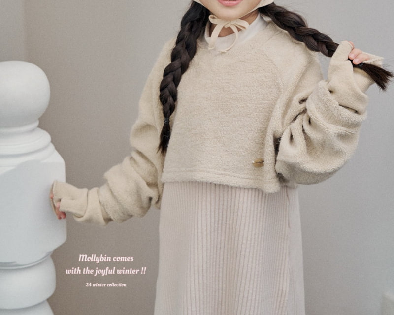 Mollybin - Korean Children Fashion - #toddlerclothing - Dumble Crop Top with Mom