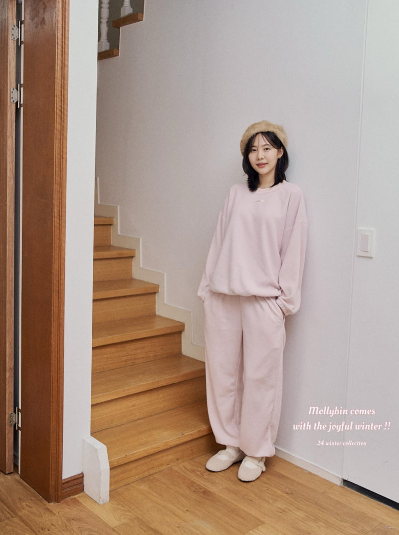 Mollybin - Korean Women Fashion - #momslook - Mom Terry Fleece Pants - 10