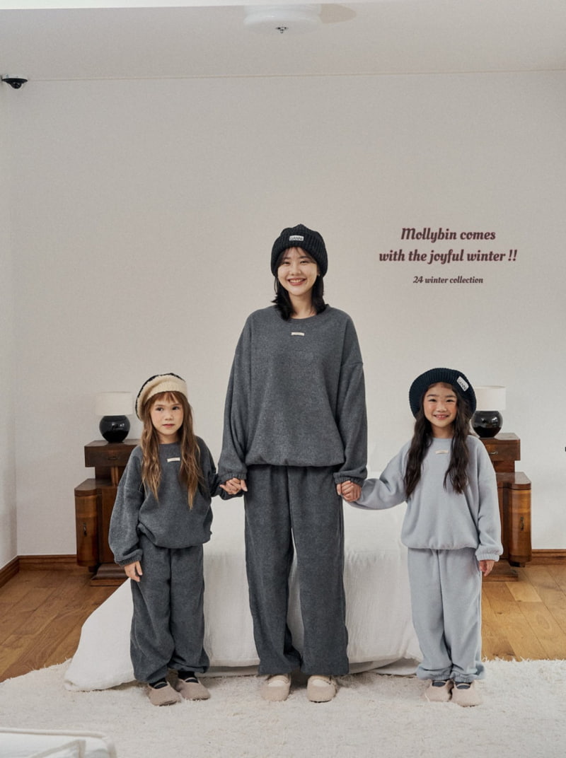 Mollybin - Korean Women Fashion - #momslook - Mom Terry Fleece Pants - 12