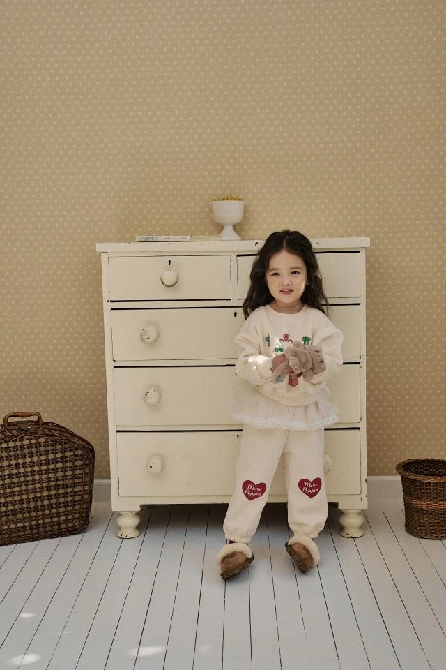 Momo Ann - Korean Children Fashion - #Kfashion4kids - Friends Top Bottom Set - 6