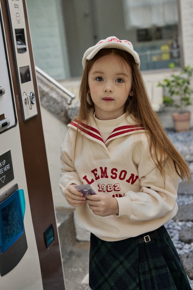 Momo Ann - Korean Children Fashion - #Kfashion4kids - Cream Sailor Sweatshirts - 3