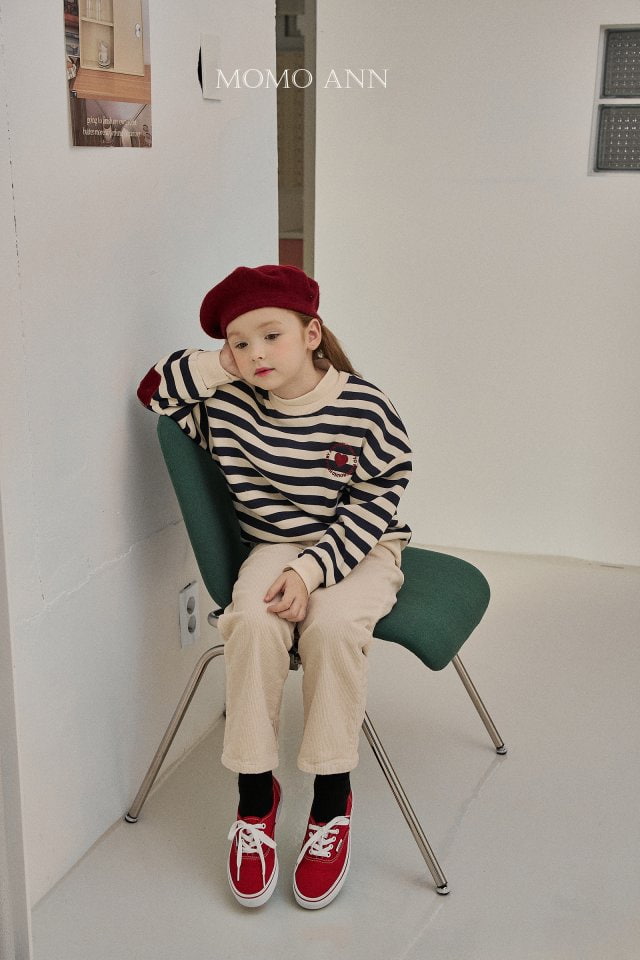 Momo Ann - Korean Children Fashion - #Kfashion4kids - Color Fleeced Pants