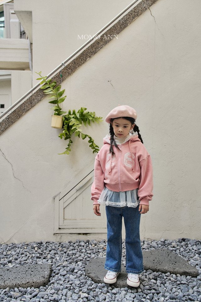 Momo Ann - Korean Children Fashion - #childrensboutique - Winter Denim Bootscut Pants - 7