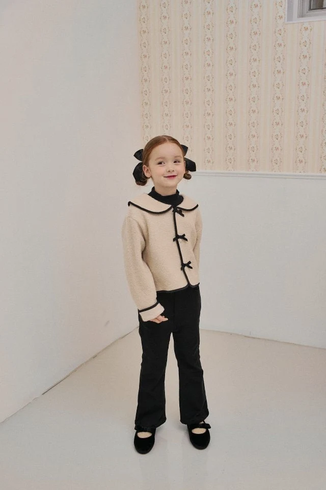 Momo Ann - Korean Children Fashion - #discoveringself - Chic Bootscut Pants - 5