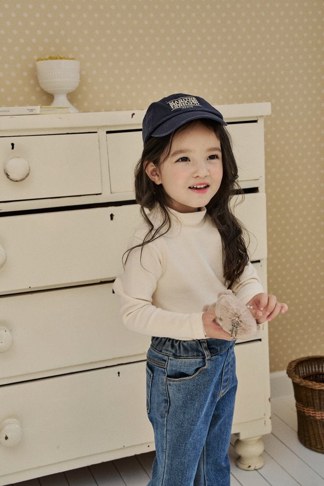 Momo Ann - Korean Children Fashion - #designkidswear - Soft Turtleneck Tee - 4