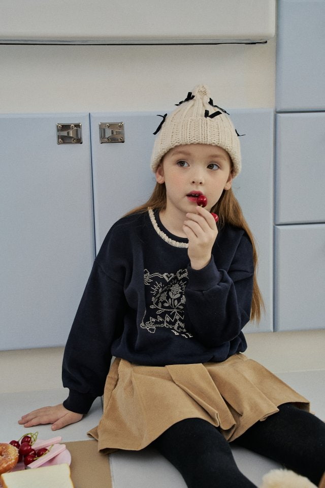 Momo Ann - Korean Children Fashion - #kidsshorts - Bongbong Sweatshirts - 4