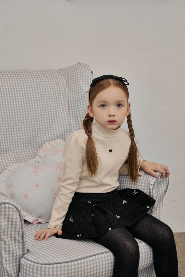 Momo Ann - Korean Children Fashion - #kidzfashiontrend - Sally Half Trutelenck Tee - 7