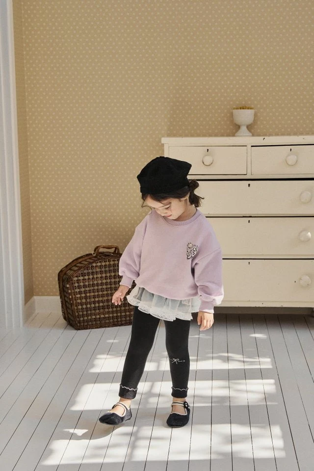 Momo Ann - Korean Children Fashion - #littlefashionista - Fleeced Leggings - 8