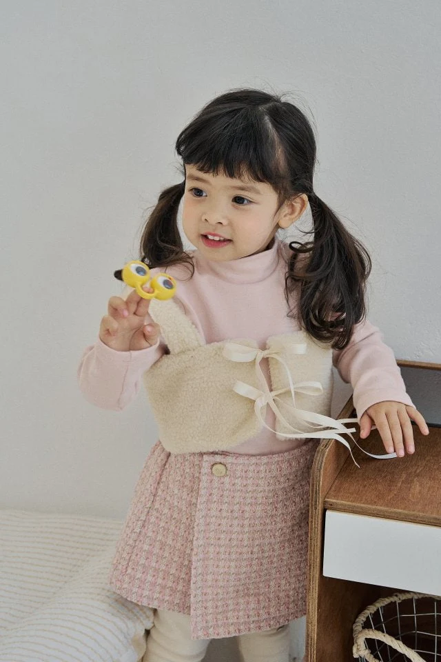 Momo Ann - Korean Children Fashion - #magicofchildhood - Jenny Wrap Skirt - 2