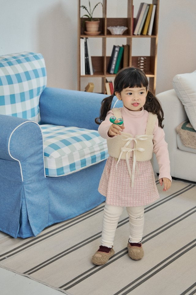 Momo Ann - Korean Children Fashion - #minifashionista - Jenny Wrap Skirt - 3