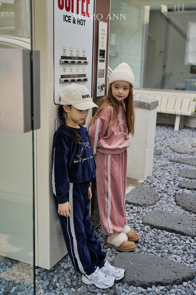 Momo Ann - Korean Children Fashion - #minifashionista - Veloure Jogger Pants - 6