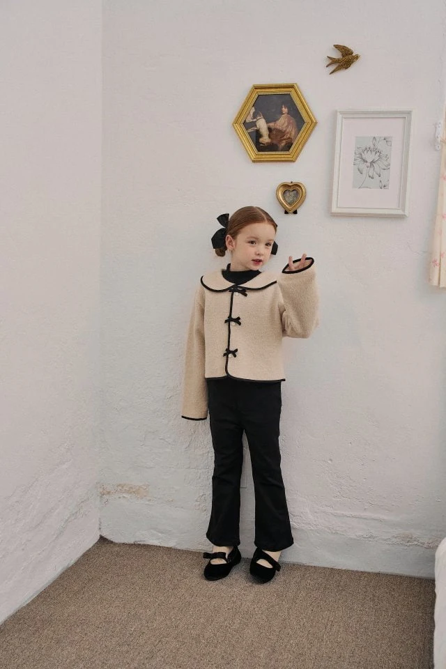 Momo Ann - Korean Children Fashion - #stylishchildhood - Chic Bootscut Pants