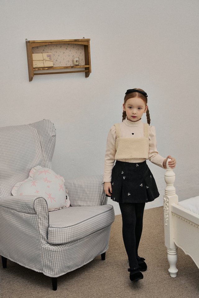 Momo Ann - Korean Children Fashion - #todddlerfashion - Cusie Bustier - 7