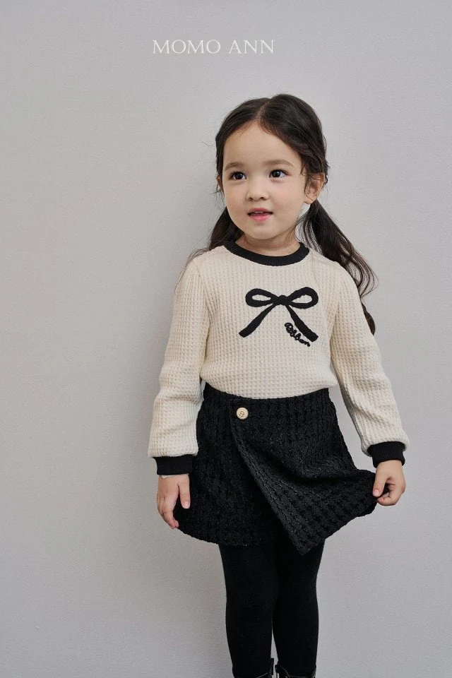 Momo Ann - Korean Children Fashion - #todddlerfashion - Jenny Wrap Skirt - 5