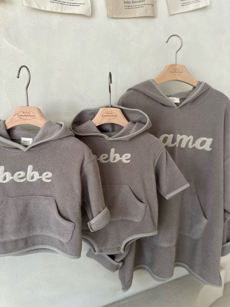 Monbebe - Korean Baby Fashion - #babyoninstagram - Bebe Hoodie Boydsuit - 4