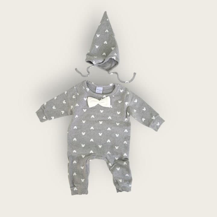 Moran - Korean Baby Fashion - #babyboutique - Bow Tie Suit - 2