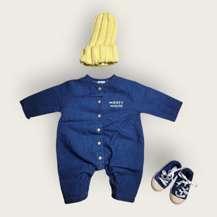 Moran - Korean Baby Fashion - #babygirlfashion - Denim M Suit