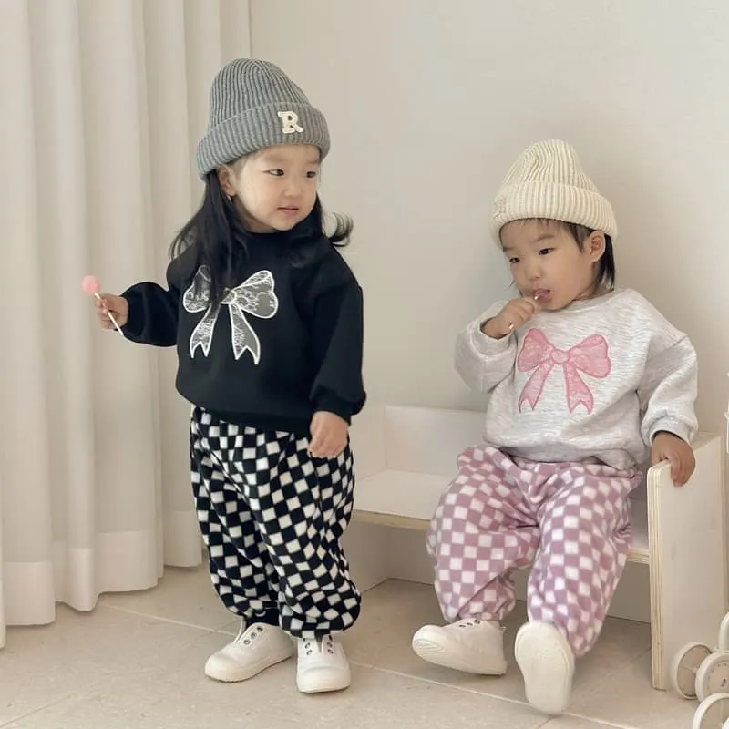 Moran - Korean Children Fashion - #fashionkids - Check Pants - 3