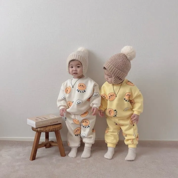 Moran - Korean Children Fashion - #littlefashionista - Cloud Smile Set - 10