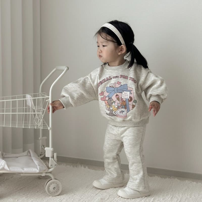 Moran - Korean Children Fashion - #minifashionista - Friends Top Bottom Set - 5