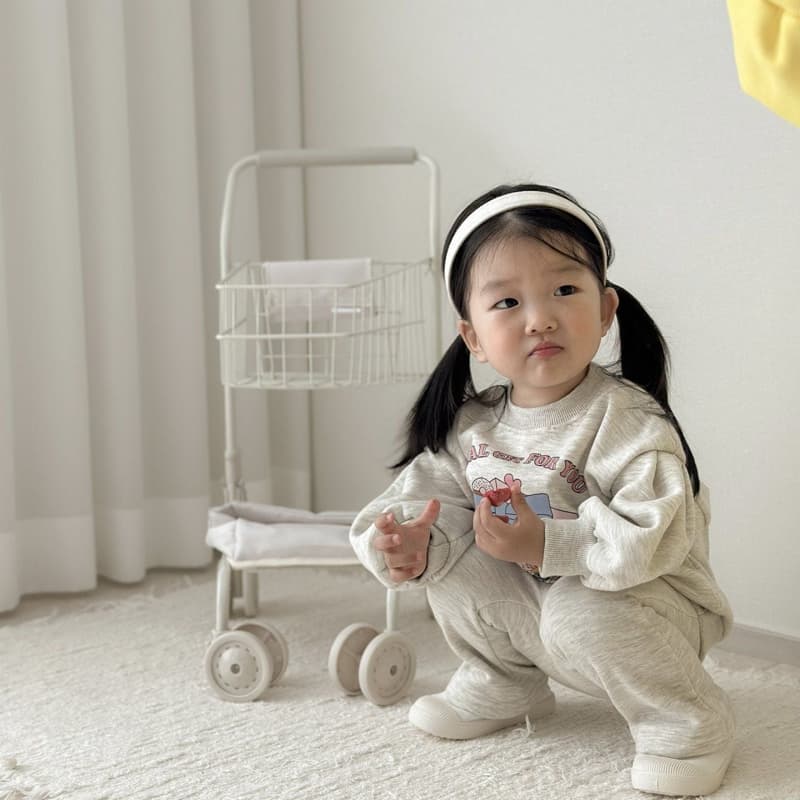 Moran - Korean Children Fashion - #prettylittlegirls - Friends Top Bottom Set - 6