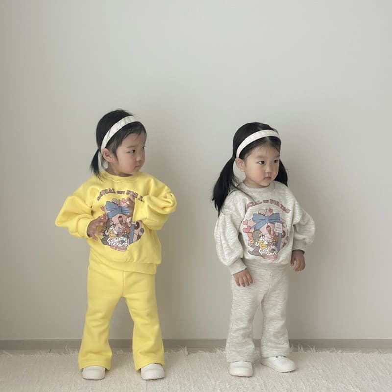 Moran - Korean Children Fashion - #stylishchildhood - Friends Top Bottom Set - 9