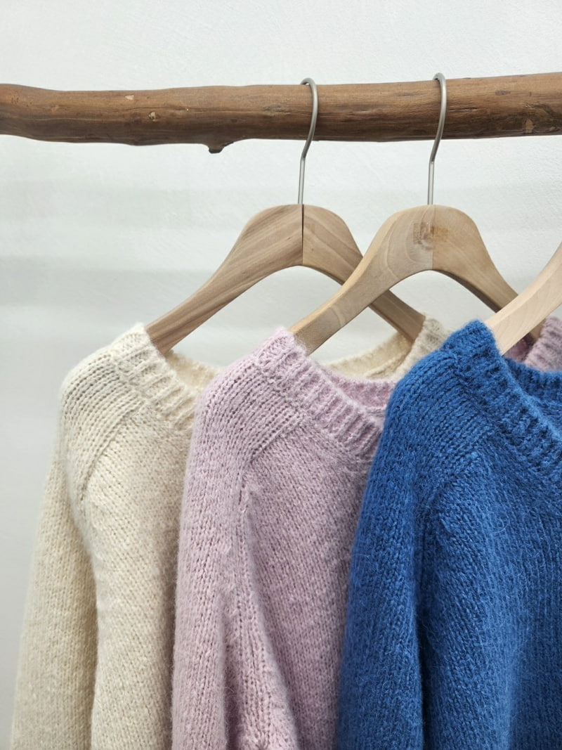 Most - Korean Women Fashion - #momslook - Slow Knit Pullover - 5