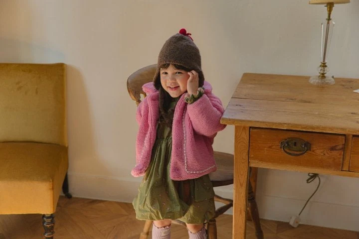 Mumunbaba - Korean Children Fashion - #childofig - Pearl Dumble Jacket - 4