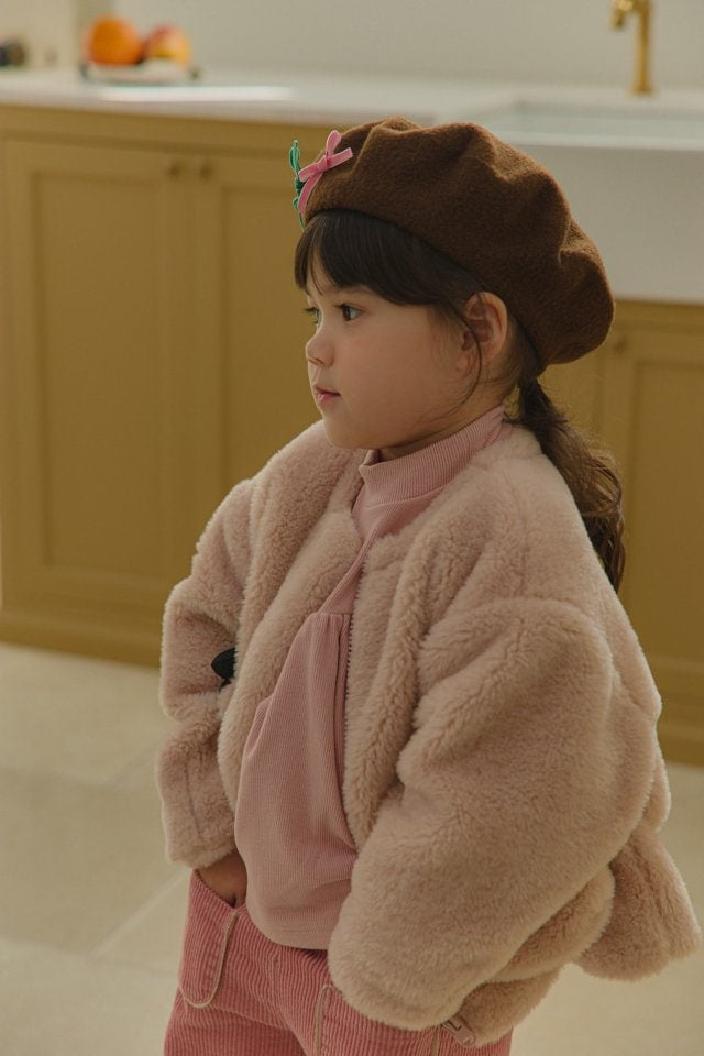 Mumunbaba - Korean Children Fashion - #childrensboutique - Coco Mink Coat - 7