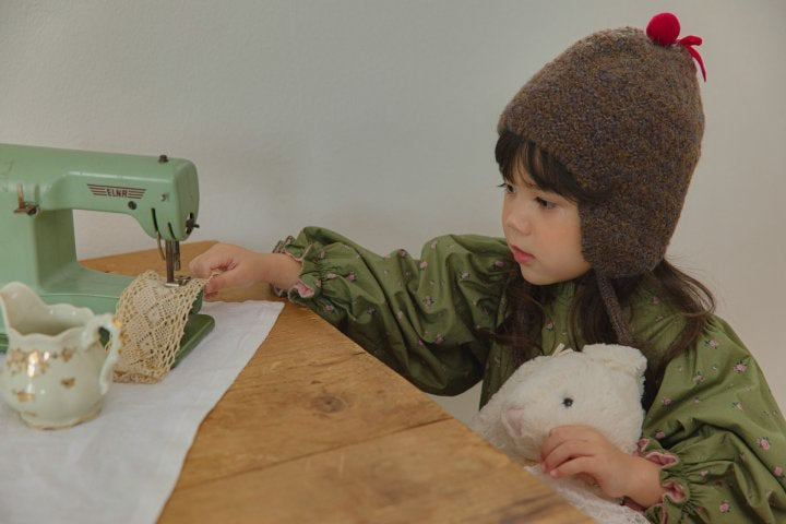 Mumunbaba - Korean Children Fashion - #discoveringself - Bell Winter Bonnet - 6