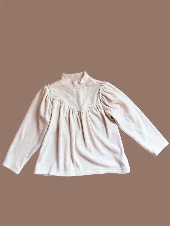 Mumunbaba - Korean Children Fashion - #discoveringself - Cozy Pearl Tee - 11