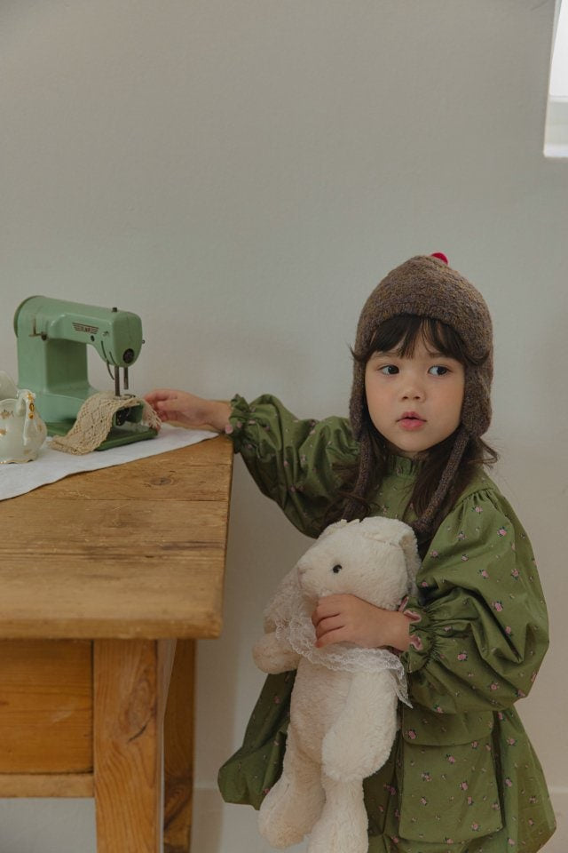 Mumunbaba - Korean Children Fashion - #fashionkids - Bell Winter Bonnet - 7