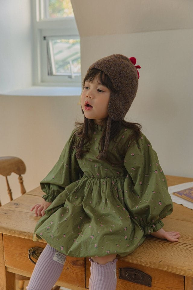 Mumunbaba - Korean Children Fashion - #kidsshorts - Bell Winter Bonnet - 8