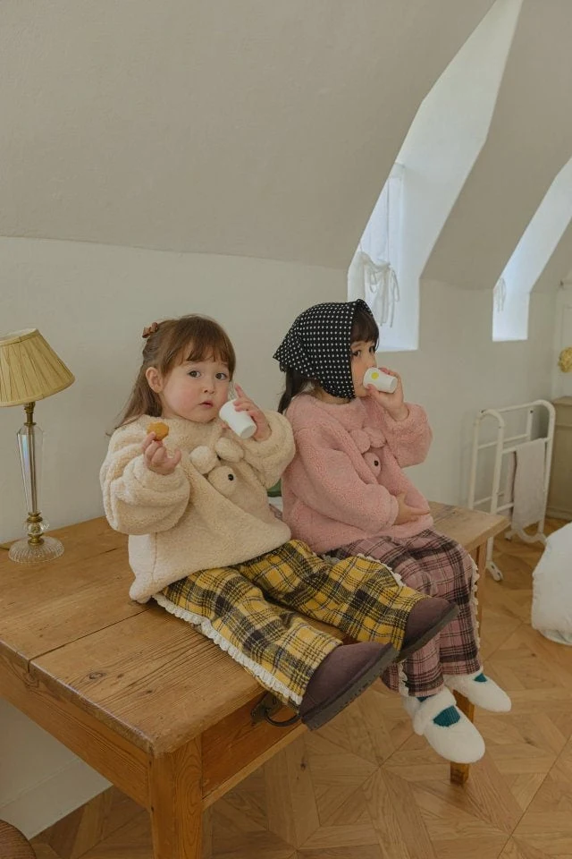 Mumunbaba - Korean Children Fashion - #littlefashionista - Check Check Pants - 8