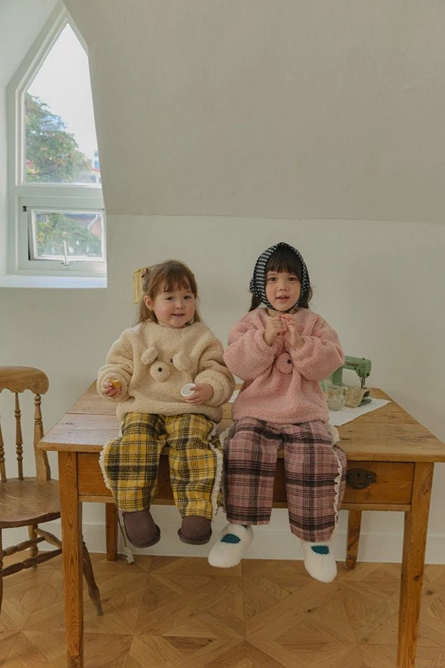 Mumunbaba - Korean Children Fashion - #magicofchildhood - Check Check Pants - 9