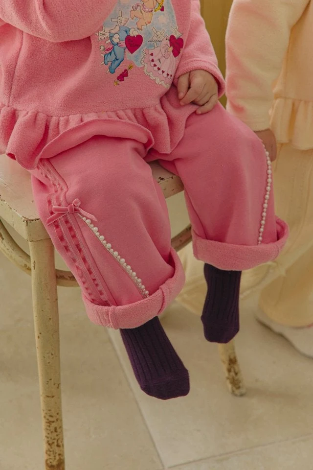 Mumunbaba - Korean Children Fashion - #minifashionista - Coco Pearl Pants - 11