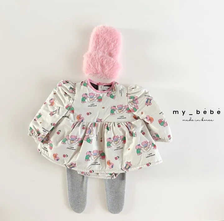 My Bebe - Korean Baby Fashion - #babyboutique - Petite Dress Suit - 5