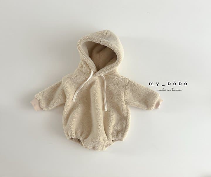 My Bebe - Korean Baby Fashion - #onlinebabyshop - Reversible Hooded Suit - 4