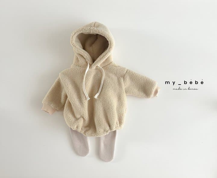 My Bebe - Korean Baby Fashion - #babyboutique - Reversible Hooded Suit - 5